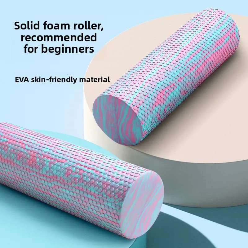 Professional Foam Roller for Muscle Relaxation, Yoga Equipment, Gambe Massage Tool and Slimming, Soft Score Design