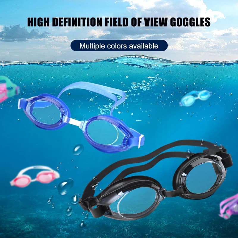 Professional Swimwear Adjustable UV Protection Silicone Glasses Swimwear Earrings Waterproof Softs