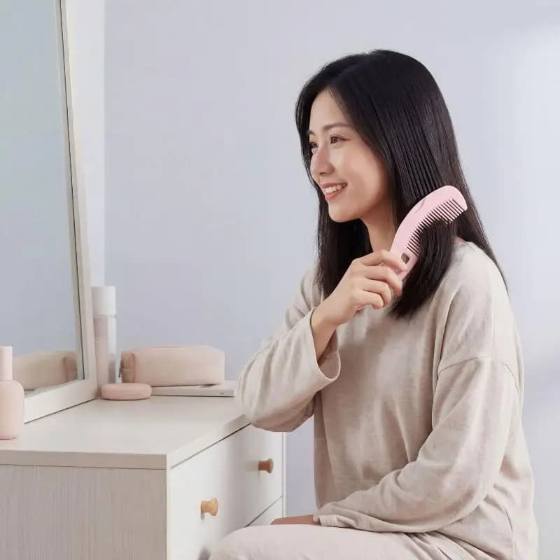 Dandruff Removal Scalp Dressing Comb Self-Cleaning Anti-Static Massage Brushes Hair Salon Styling Tools