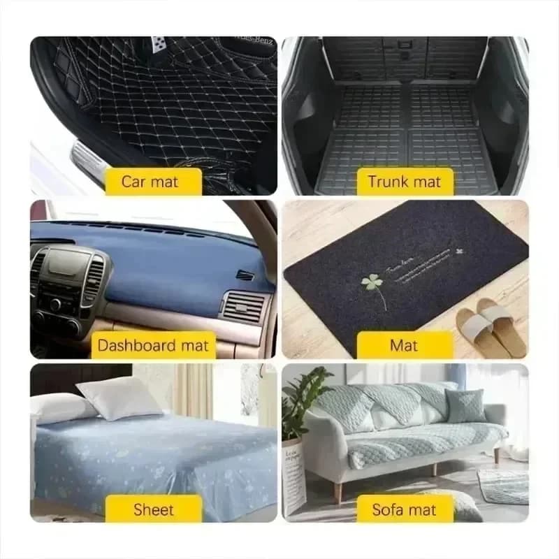 Nastro Biadesivo Super Resistente per Cuciture, Velcro Adesivo Molto Forte, Organizzatore Cavi, Fissaggio Tappeti Fai-da-te, Fissaggi Auto