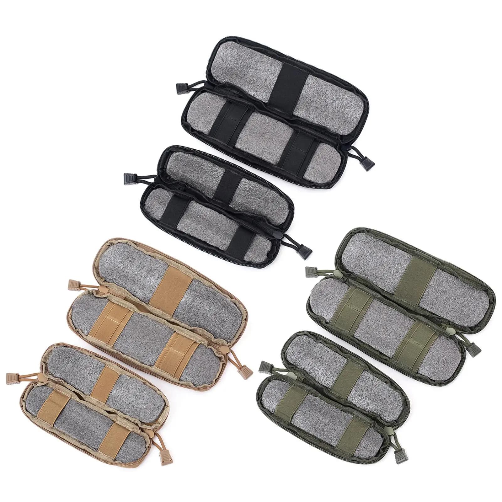 Marsupio da campeggio Marsupio multiuso Tasca da cintura Custodia da esterno Borsa per fodero per torcia a forbice Camminata