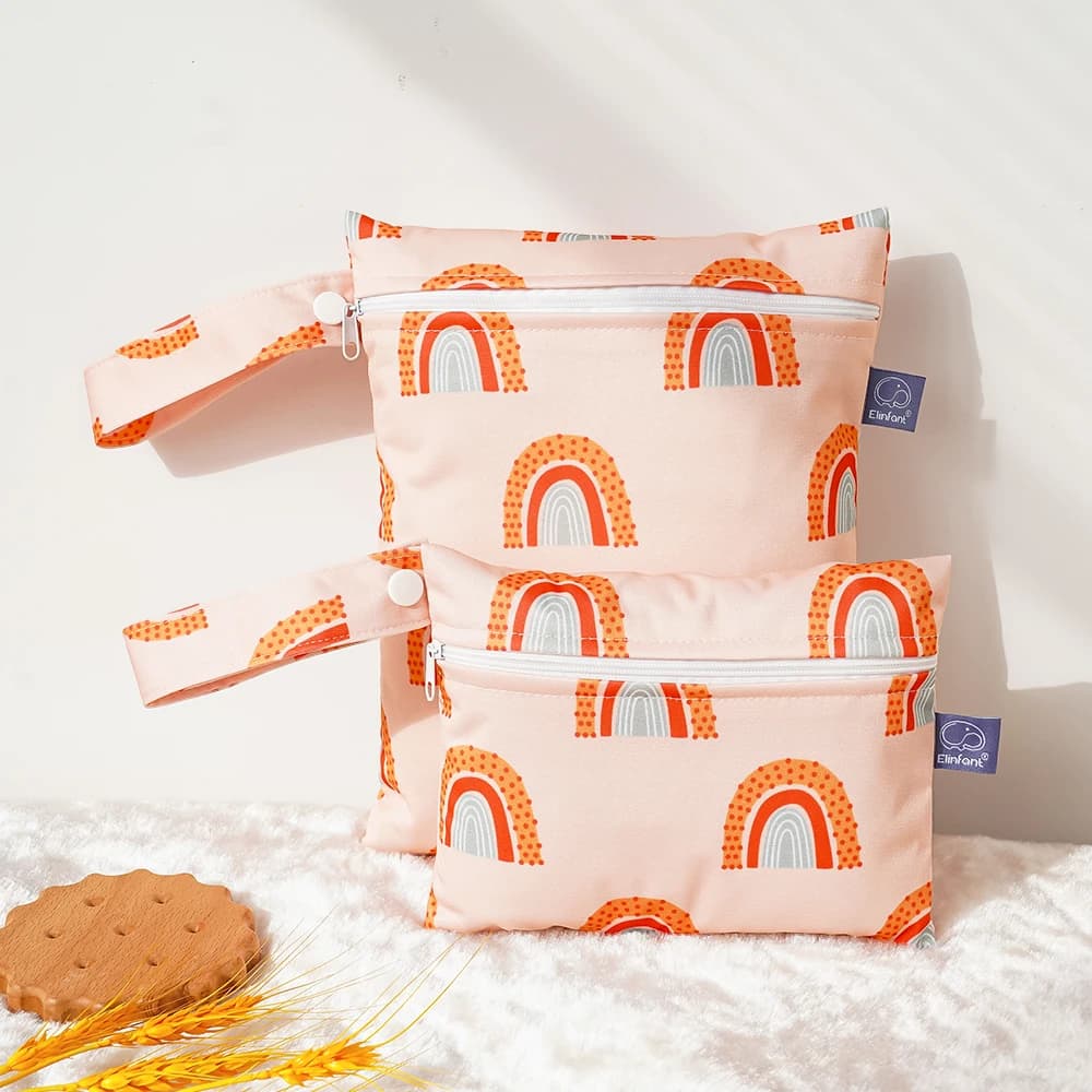 Kangobaby # My Soft Life #2 pezzi Set borsa da viaggio multifunzionale per coperte per bambini lavabile ecologica facile da trasportare