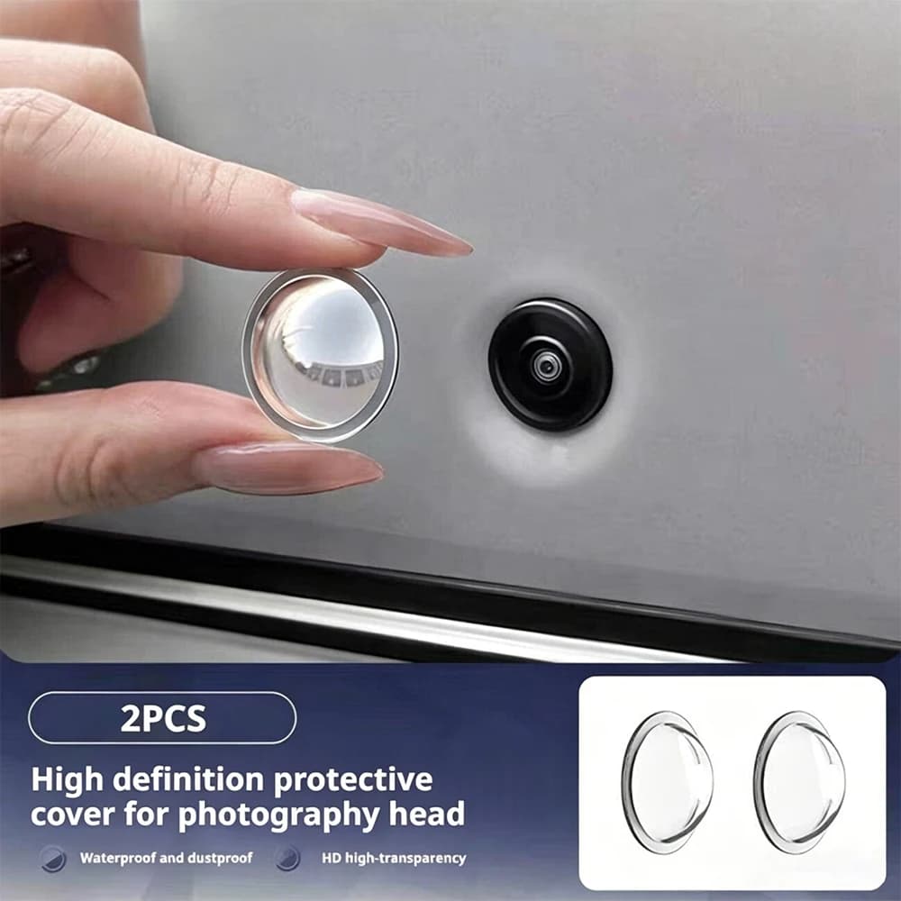 BLALION 2PCS Car camera lens protection Advanced anti-scratch protection for the camera lens for cars Waterproof and dustproof protection accessories