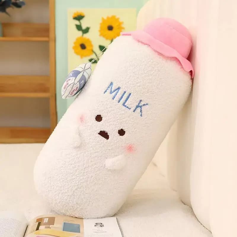 50 cm Bottiglia di latte Bambola Peluche Bambola fatta a mano Cartoon Anime Simpatico cuscino Cuscino Decorazione della casa Regalo di compleanno per bambini Giocattolo