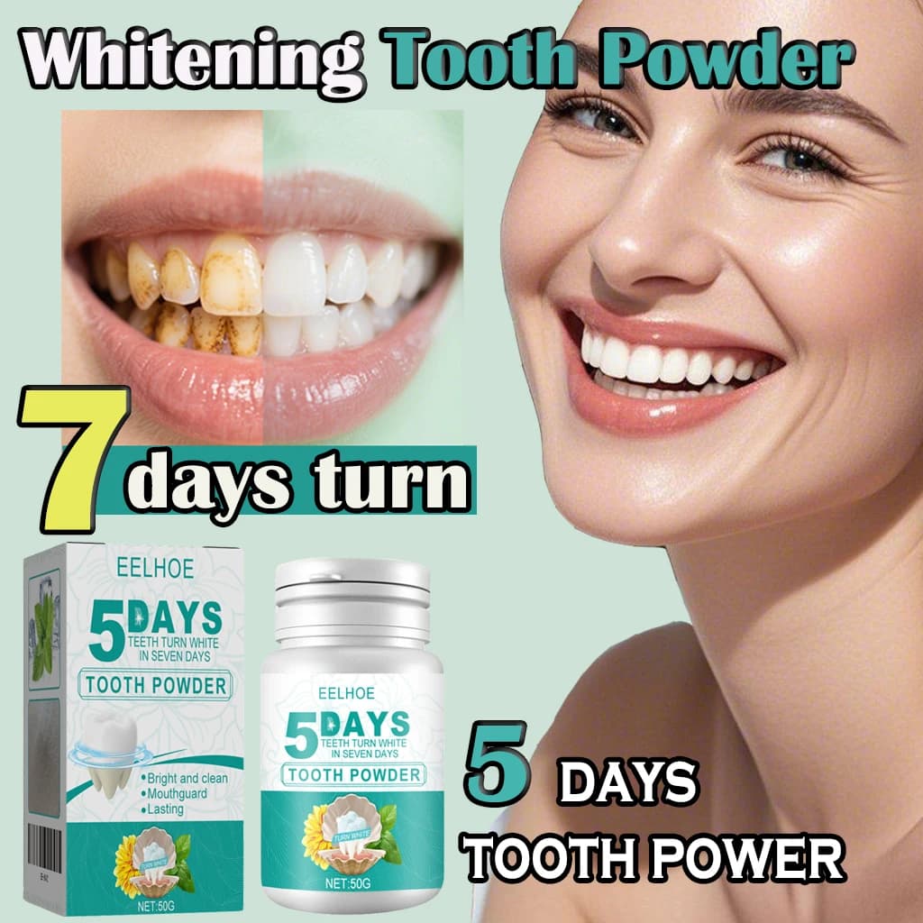 5 days Teeth whitening powder Remove plaque stains Dentifricio Deep clean Fresh breath Oral hygiene Dental instruments Teeth care