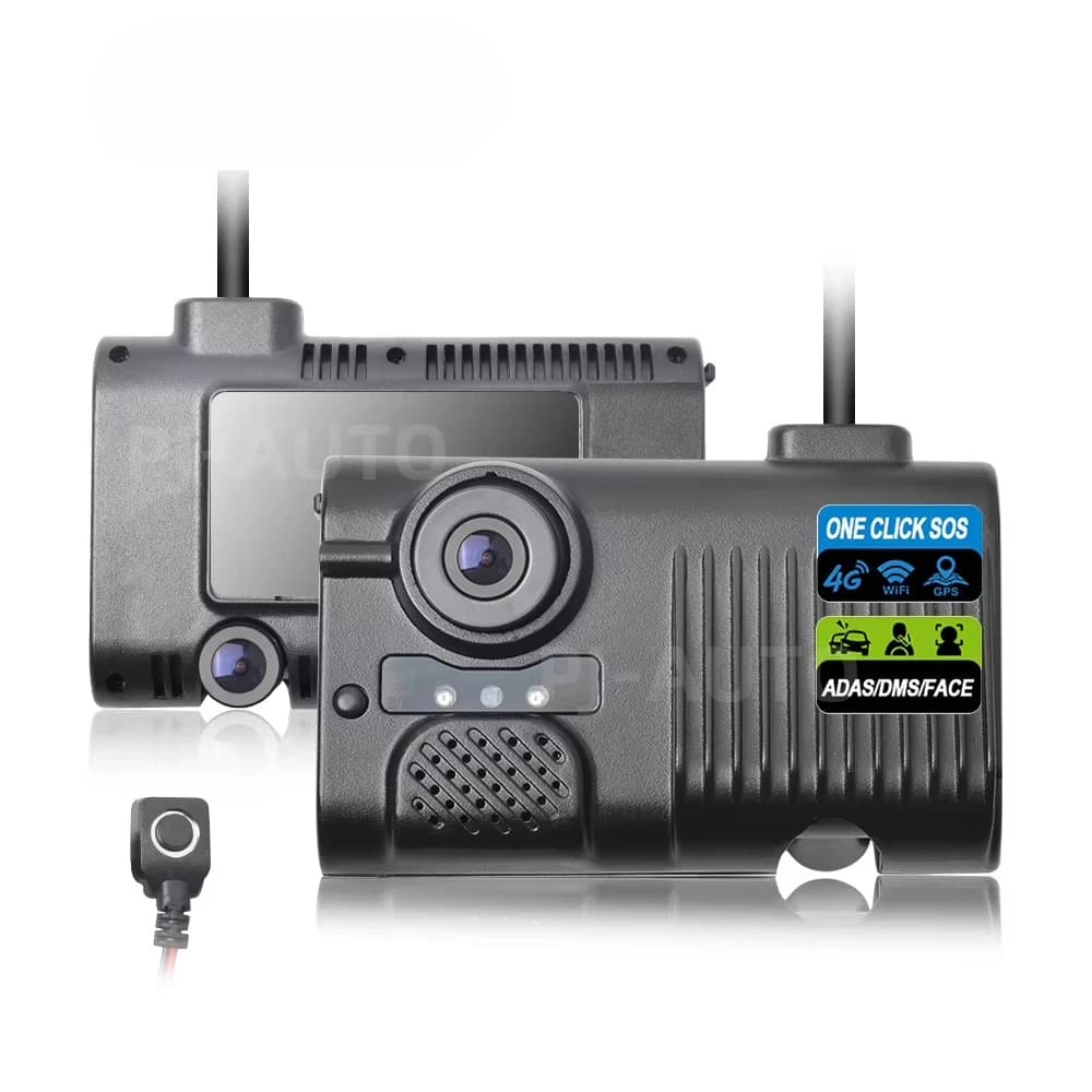 Intelligent DMS ADAS System AI Dashcam 4G GPS Dash Camera With Recording For Taxi Bus Van Truck Large Vehicle