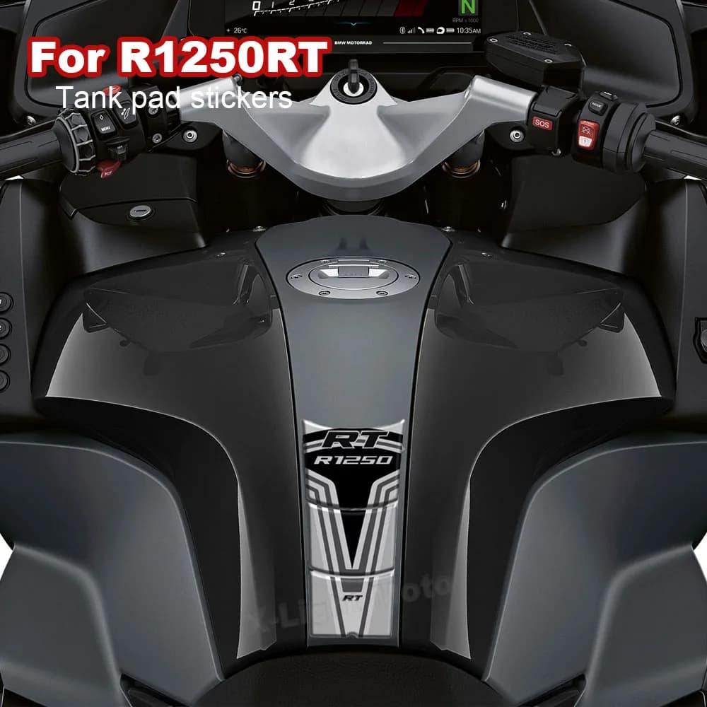 2018-2020 Moto Rilievo Del Carro Armato Adesivi Tronco Laterale Borse Da Bagagli Scatola Della Decalcomania di Protezione Per BMW R1250 R1250RT R 1250 RT