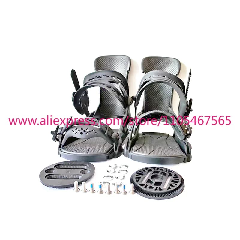 1Set High Quality Joint Free Style Men's Adjustable Snowboard Binding