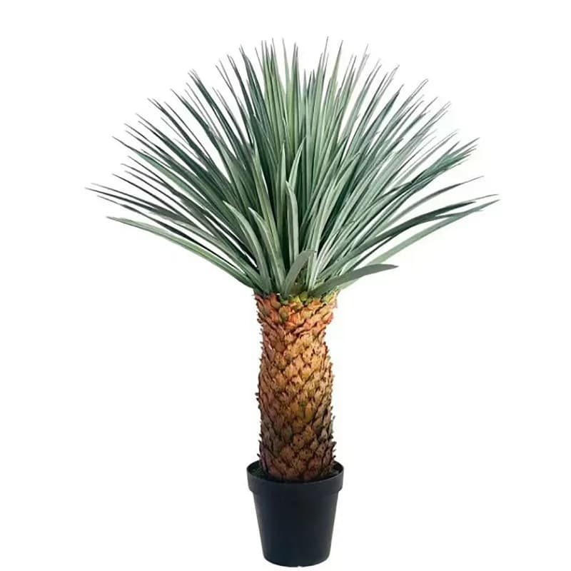 Pianta verde artificiale a forma di ananas, spaventapasseri in morbida gomma, pianta in vaso per interni, decorazione per la casa e il soggiorno
