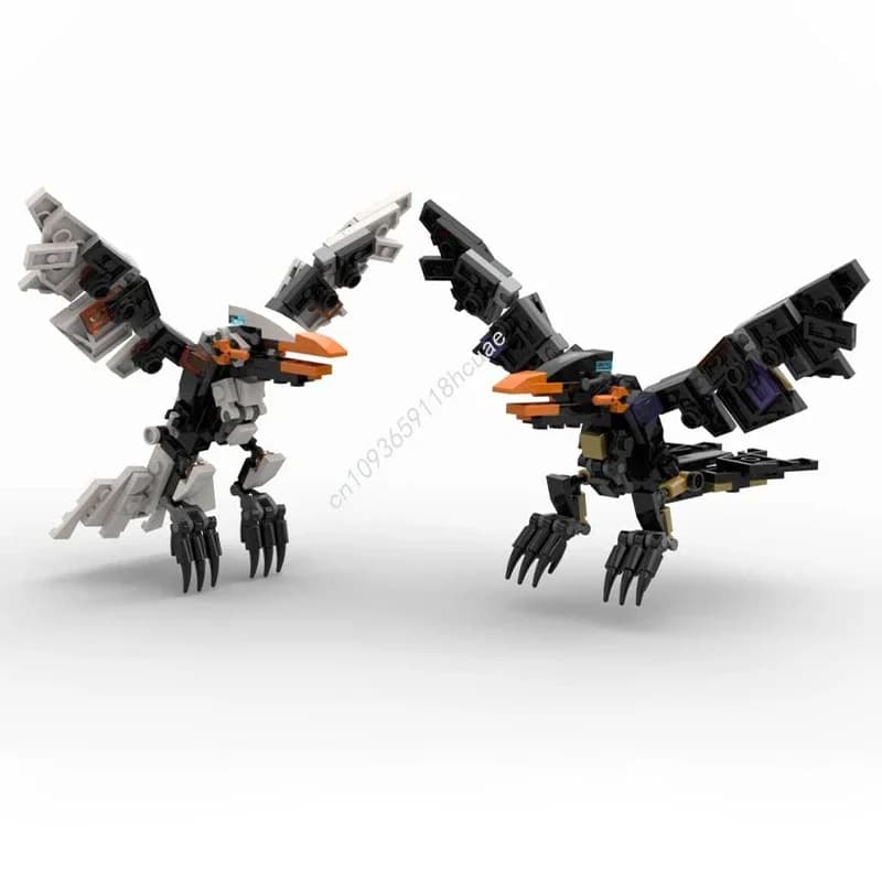 256pcs MOC Glinthawks From Horizon Forbiddenes West Building Blocks STEAM Learning Christmas Toy Gift Hands-on Ability Up