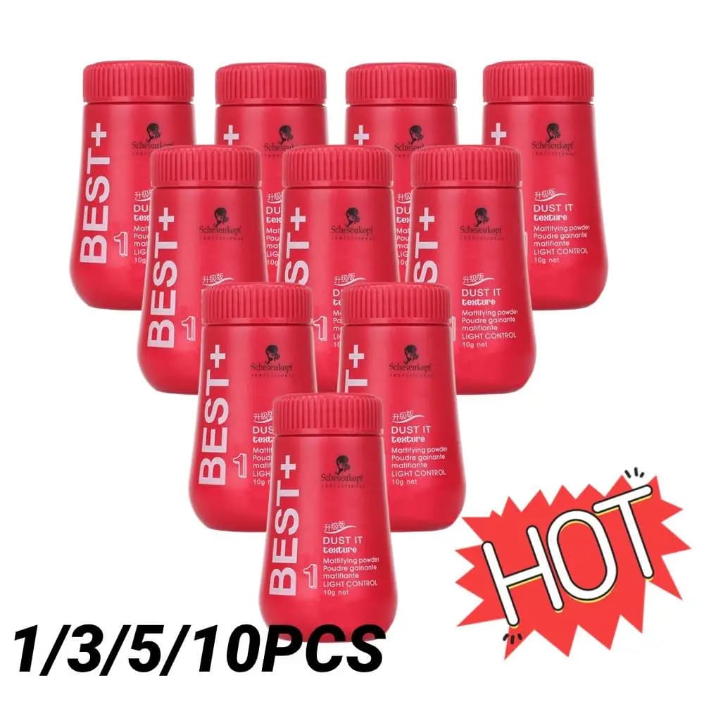 1/3/5/10 pezzi polvere per acconciature olio-assorbente soffice frangia rosa spray senza olio artefatto per capelli spray senza lavaggio per uomo donna