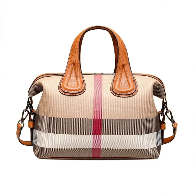 Stylish Casual Diaper Bag High-End Minimalist Messenger Purse Retro Original Leather Handbag For Women Shopping