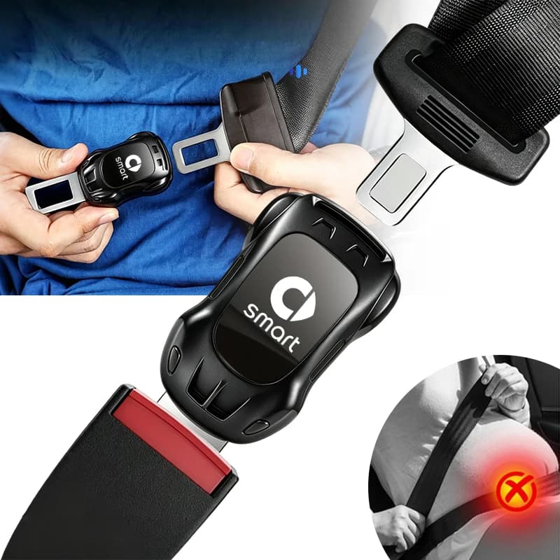 Car Seat Belt Clip Extension Plug Safety Seat Lock Buckle Seatbelt Clip Extender For Benz Smart Fortwo 451 450 453 Coupe Cabrio
