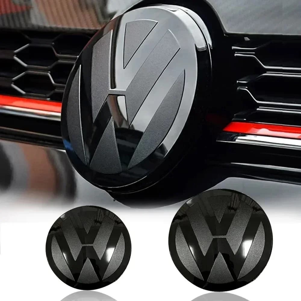 For VW Volkswagen Golf MK6 MK7 MK7.5 MK8 2010-2024 Car Modification Logo Sticker Not Affect ACC Front Rear Emblem Badges Cover