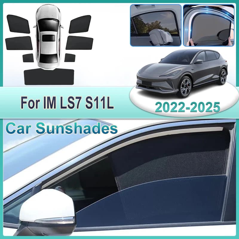 Auto Visor For IM LS7 Car Accessories Sun Shade 2022-2025 S11L Windshield Curtains Sun Visors Anti-UV Ray Covers Car Accessories