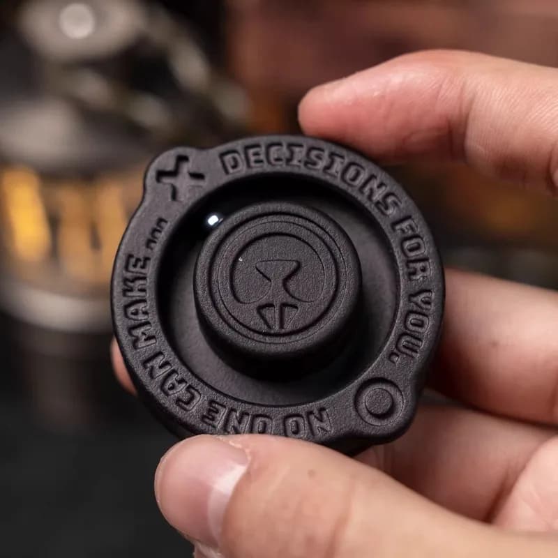 HAOTZ Fidget Spinner Magnetico con Cuscinetti a Sfera, Giochi di Rotazione, Trottola per Feste, Giocattolo Antistress EDC per Adulti, Anti-Ansia