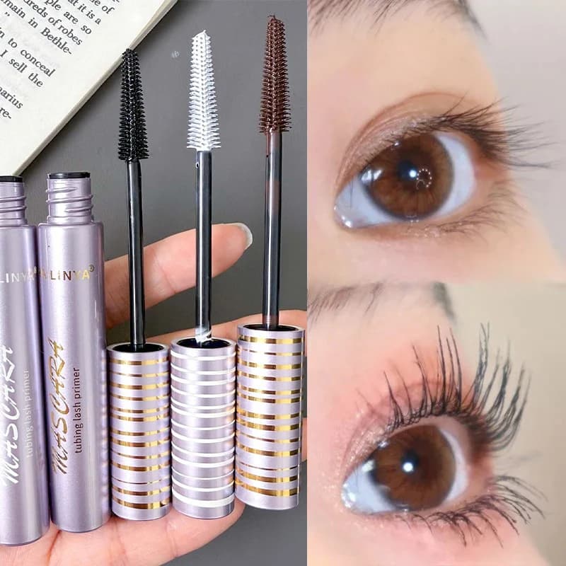 Volumizing and Lifting Mascara, Waterproof, Rapid Drying, for Extension Eyelash, Multicolor, Makeup Eyes Durable