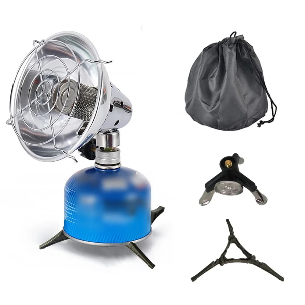 Tomshoo Winter Tent Heaters Mini Outdoor Camping Gas Heater Quick Heating Energy Heater Portable Curtain Heater Field Equipment