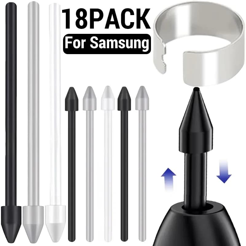 Punte di ricambio per matita per tablet Touch Stylus S Pen Tips per Samsung Galaxy S24 S24Ultra Tab S6 S8 S9U S9FE Stylus Pen Pennino di ricambio
