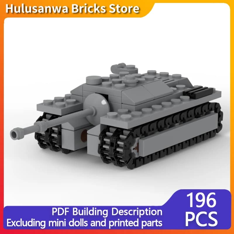 T95 Destroyer Military Tanks Model MOC Building Bricks War Equipment Modular Technology Gifts Holiday Assemble Children Toys