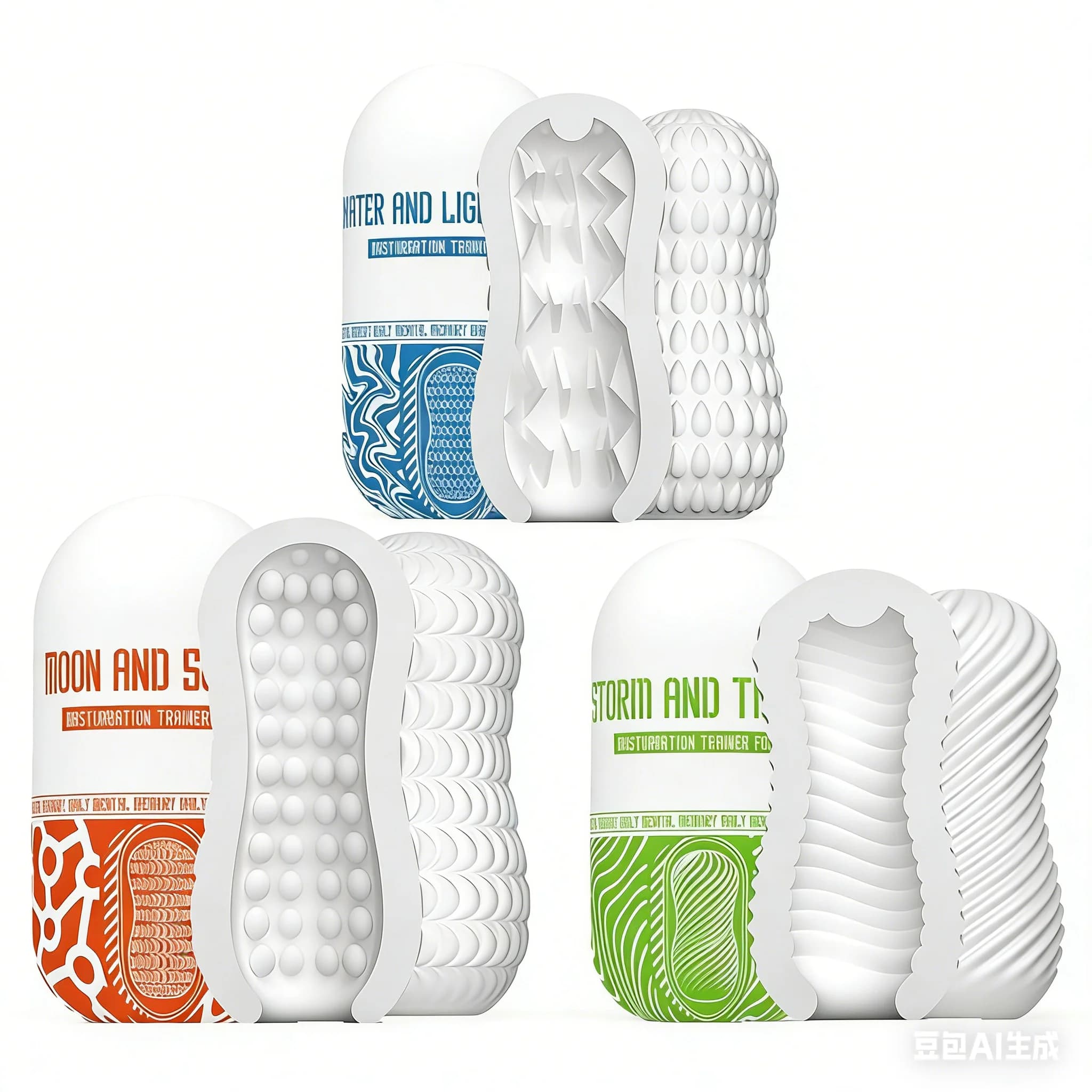 Male Masturbator Cup Portable Penis Trainer Penis Massage Adult Sex Toys Stretchy Silicone Vagina Egg Vacuum Pocket Cup for Men
