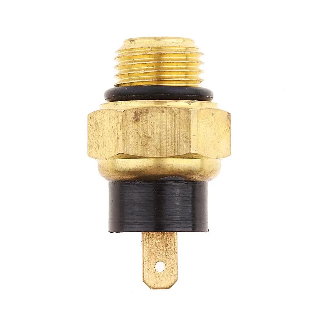 Sensore Interruttore Temperatura Liquido Refrigerante in Metallo Dorato, Ricambio Termostato Ventola Elettrica per Honda VT600C SHADOW VLX
