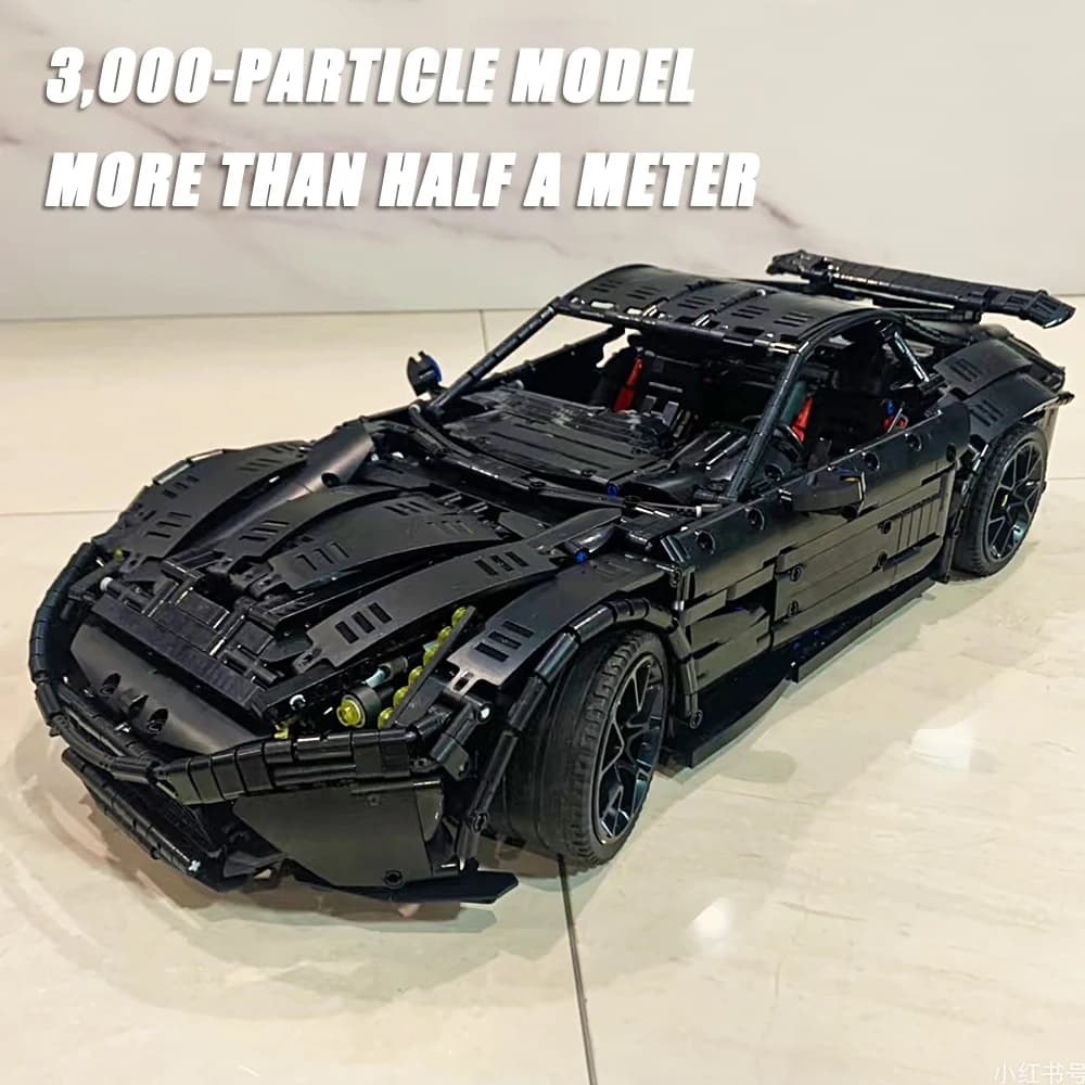 Technical Super Racing Car F12 Classic Cars Model Building Blocks Bricks Fine Detail Splicing Desktop Ornament Decor Toy Gift