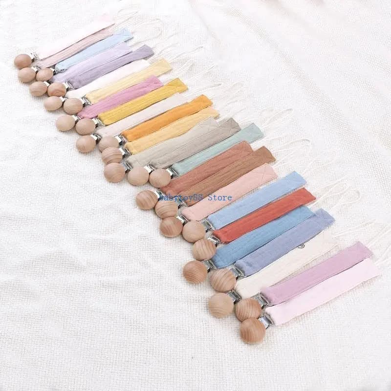 Y4UD Ciuccio per bambino Catena con clip Succhietto Porta ciuccio Guinzaglio Porta capezzolo Alimentazione infantile Catena