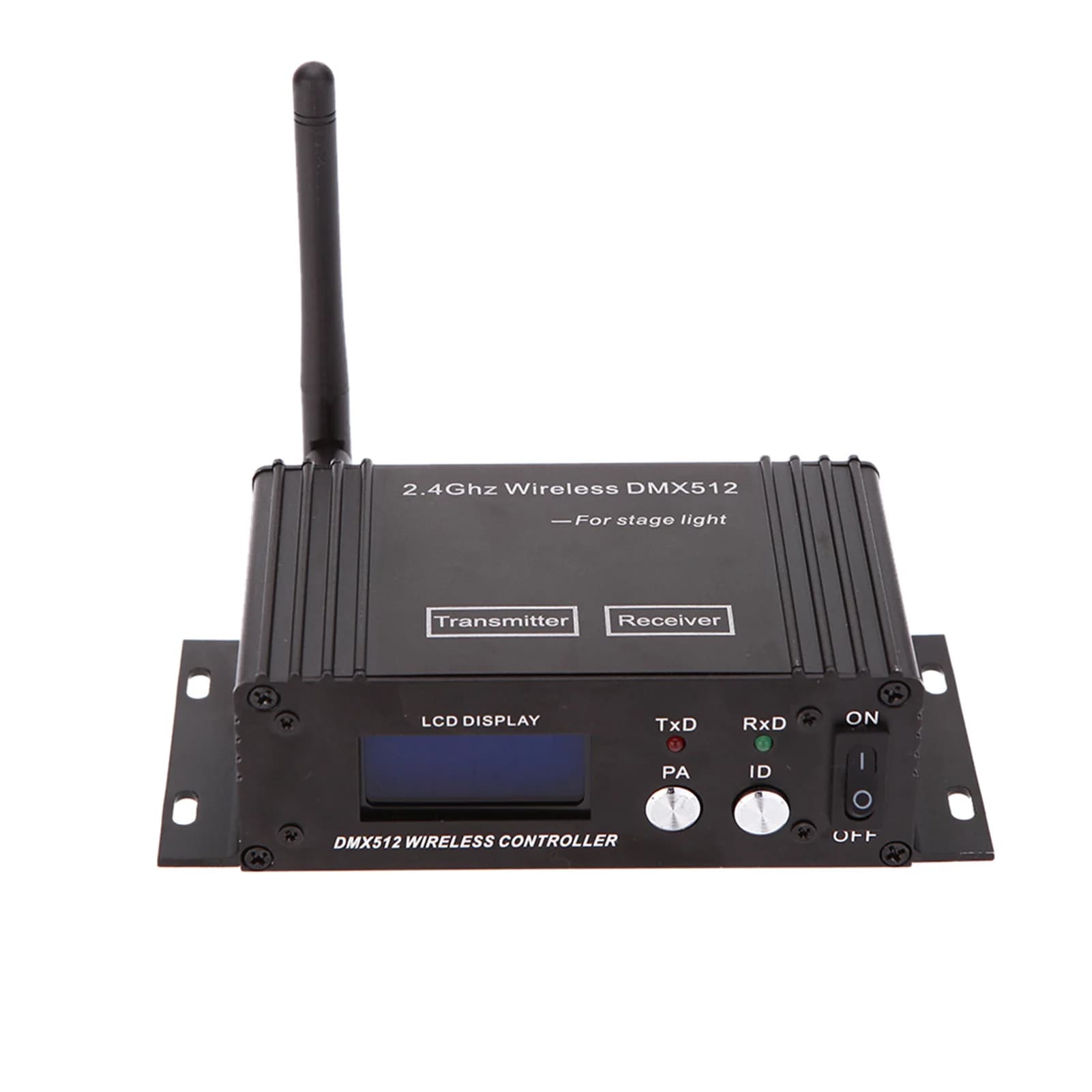 Trasmettitore e Ricevitore Wireless 2.4G con Display LCD, Ripetitore di Potenza, Controller per Illuminazione