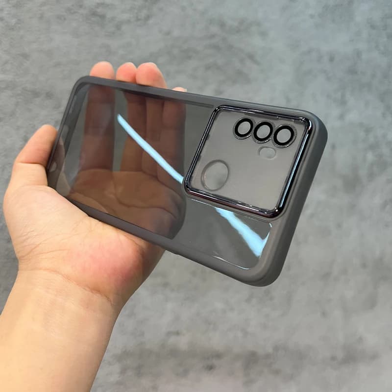 Per Tecno Spark 8C Custodia Tecno Spark Go 2022 Custodia per telefono Tecno Pop 5 lte Pop 5 Pro Custodia Spark9 Paraurti morbido di lusso Cover posteriore trasparente