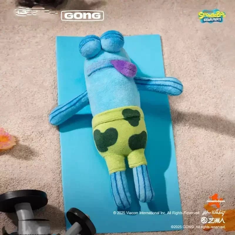 POPMART GONG Bikini Bottom Buddies Series Ciondolo Scatola cieca originale Guess Bag Ornamento Figurine Bambole Modello Regalo Action Figure