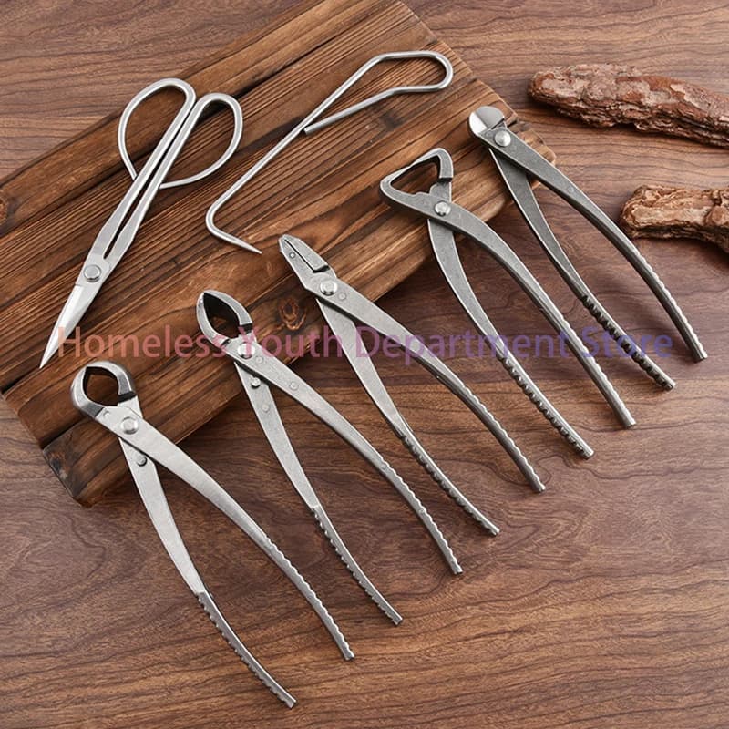 Stainless Steel Power Scissors Set, Gardening Tools and Bonsai with Transport Bag