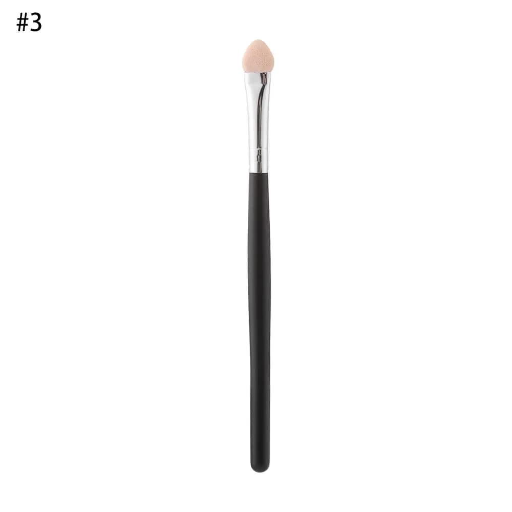 Applicatore Portatile per Trucco, Spugnetta per Sopracciglia, Pennello per Eyeliner e Ombretto, Strumenti per il Makeup