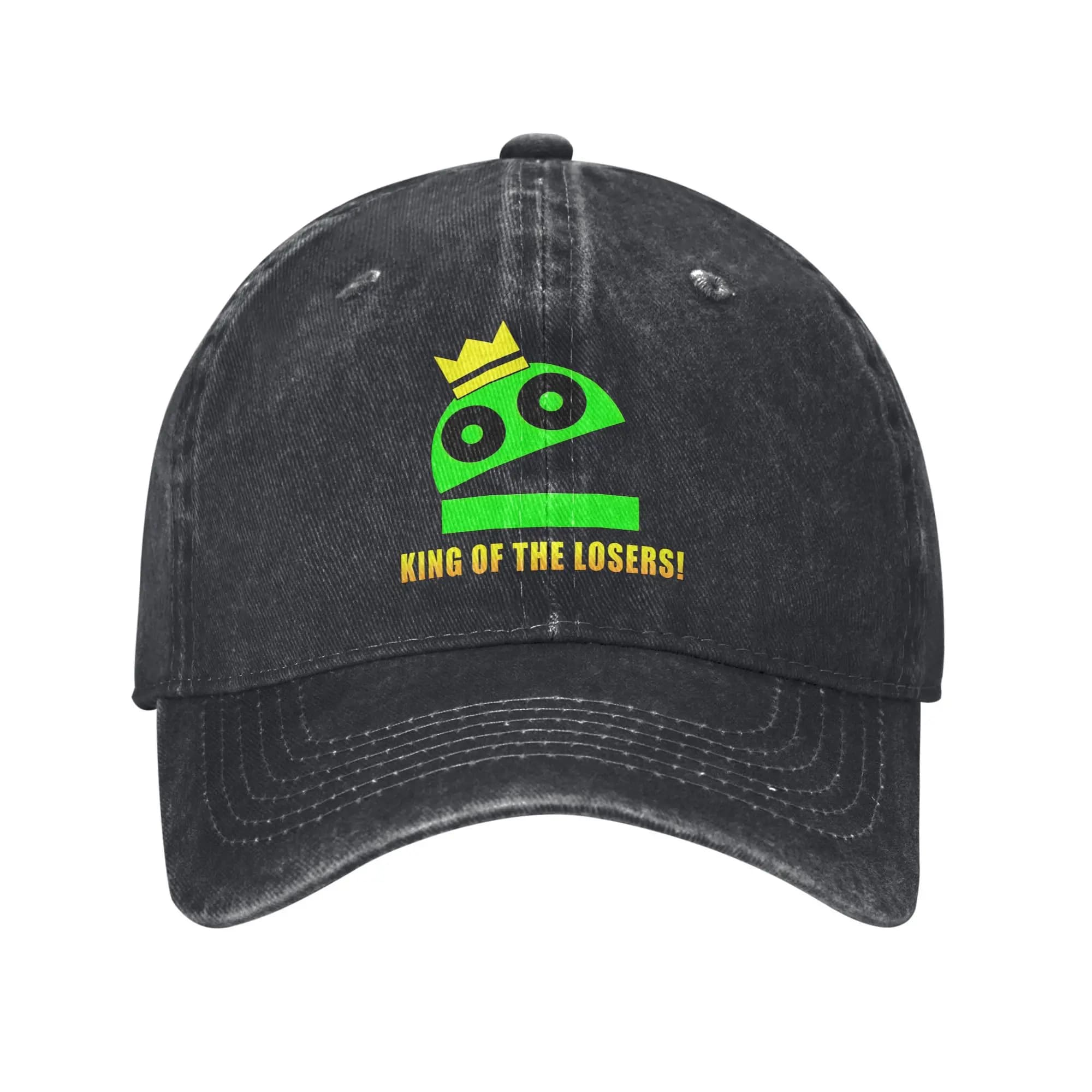 ROPO King of the Losers Theme Uomo Donna Berretto da baseball Gioco caldo Repo Robot Cappelli lavati invecchiati Cappellino da sole regolabile per esterni