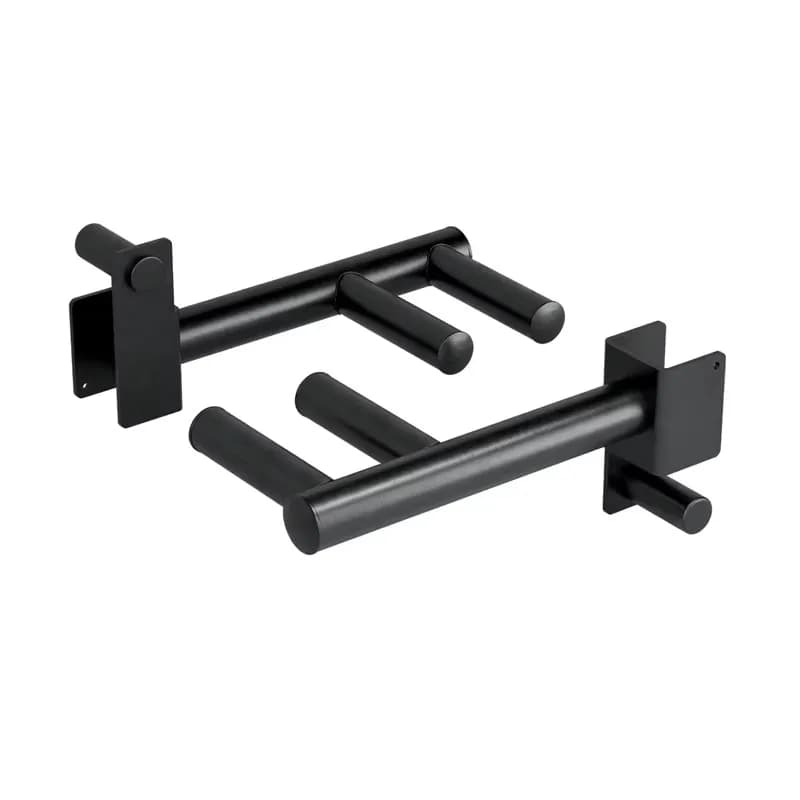 Tilting bar with 1 hole power cage, squat rack accessory - Multiple tilt handle, pull up, push up