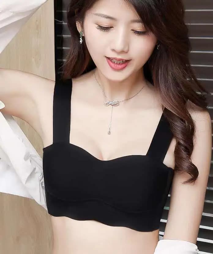 Intimo da donna Seni piccoli raccolti Seni chiusi Coppia Reggiseno anti-cedimento antitraccia Senza ferretto Sport Beauty Vest Style
