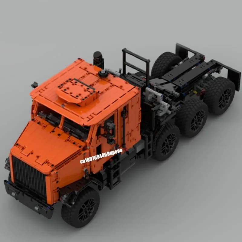 Nuovo 2925 Pz Moc City Engineering Series Oshkosh M1070 Modello di Camion Idee Creative Giocattoli Per Bambini Regali Di Compleanno Tech Puzzle Personalizzato