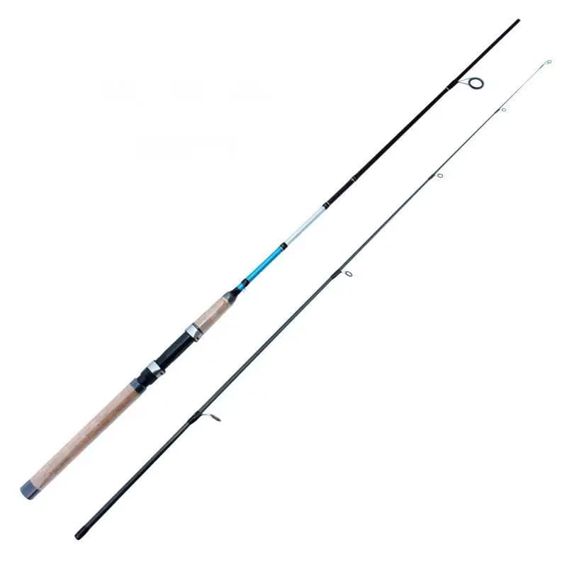 ZZ323 3 m 2 sezioni diametro punta. Canna da pesca spinning con esca ad azione rapida MH da 2,3 mm in fibra di carbonio