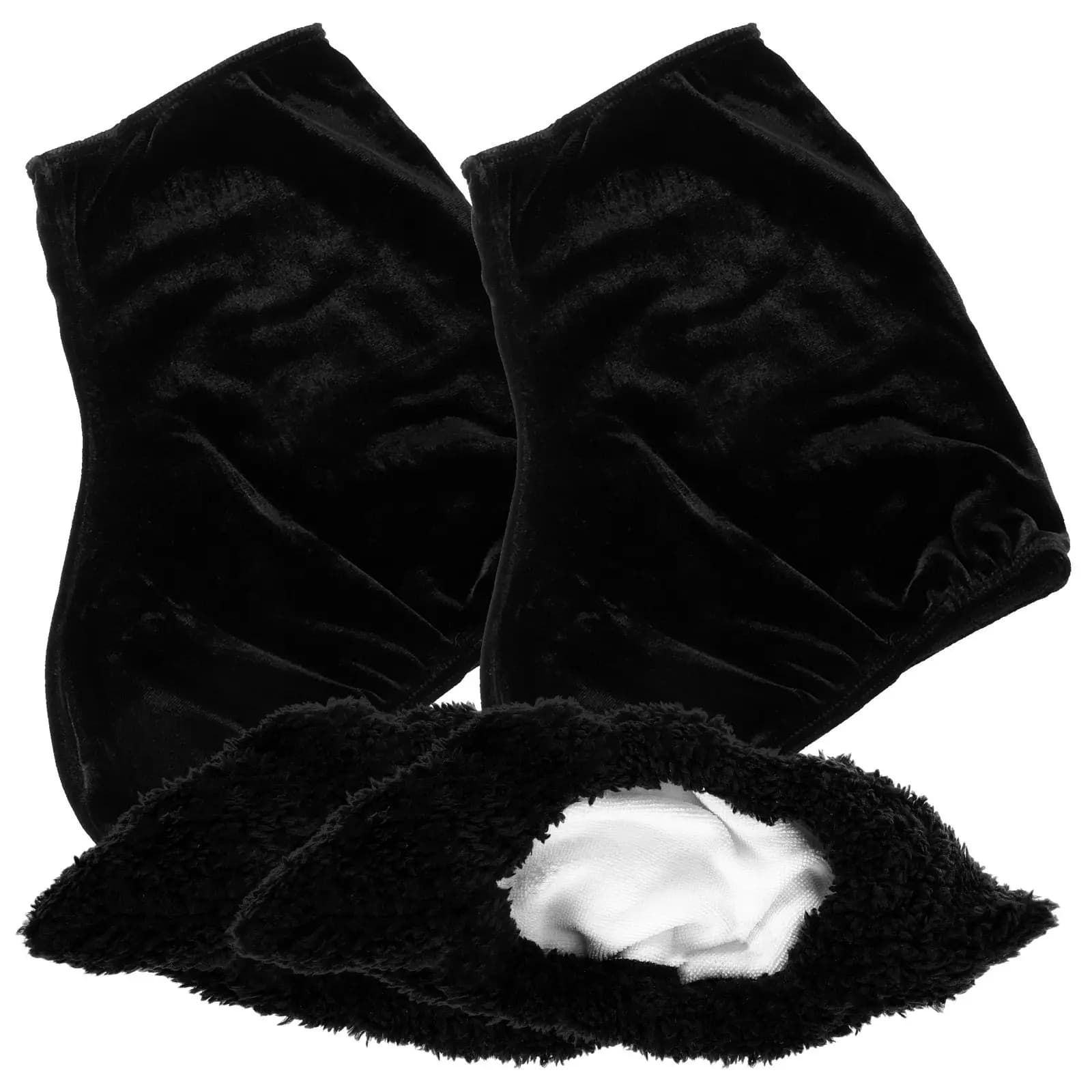 1Set Skating Boot Covers Elastic Polyester Ice Skates Guards Durable Protective Shoe Covers Outdoor Roller Hockey Skates