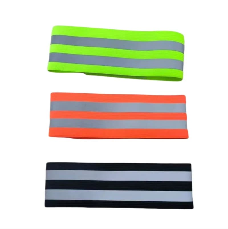 Cintura per Pantaloni, Fascia da Braccio per Sport Outdoor, Leggings Riflettenti per Corsa Notturna, Fascia per Piede per Ciclismo, Leggings per Mountain Bike
