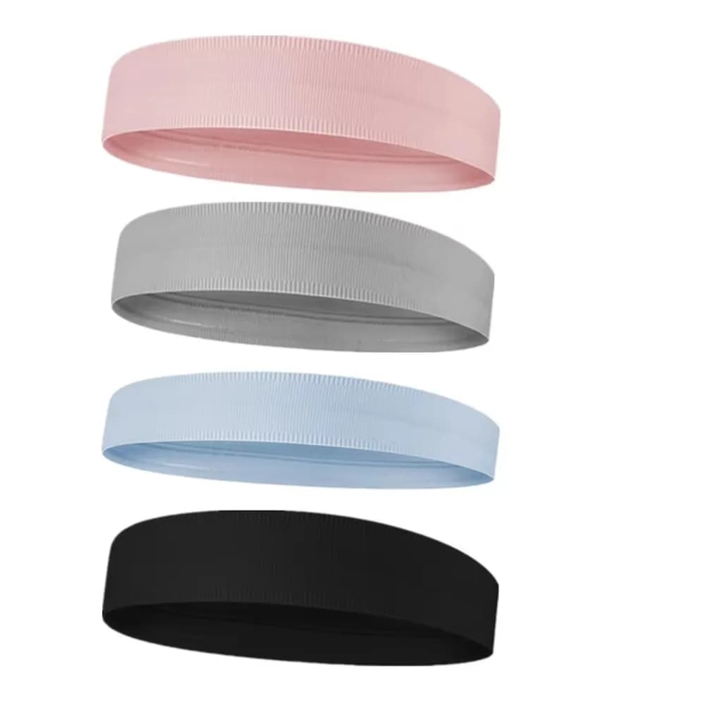 Fascia Elastica Senza Cuciture Antiscivolo Assorbente per Fitness, Fascia Sportiva Traspirante per Pallavolo, Corsa, Yoga