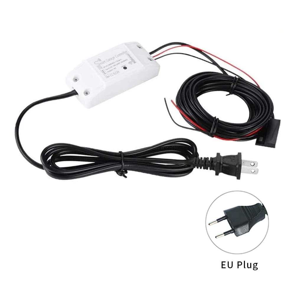 Tuya Garage Door Switch WiFi Smart Garage Voice Opener Remote Control Gate Household Supplies, Spina UK