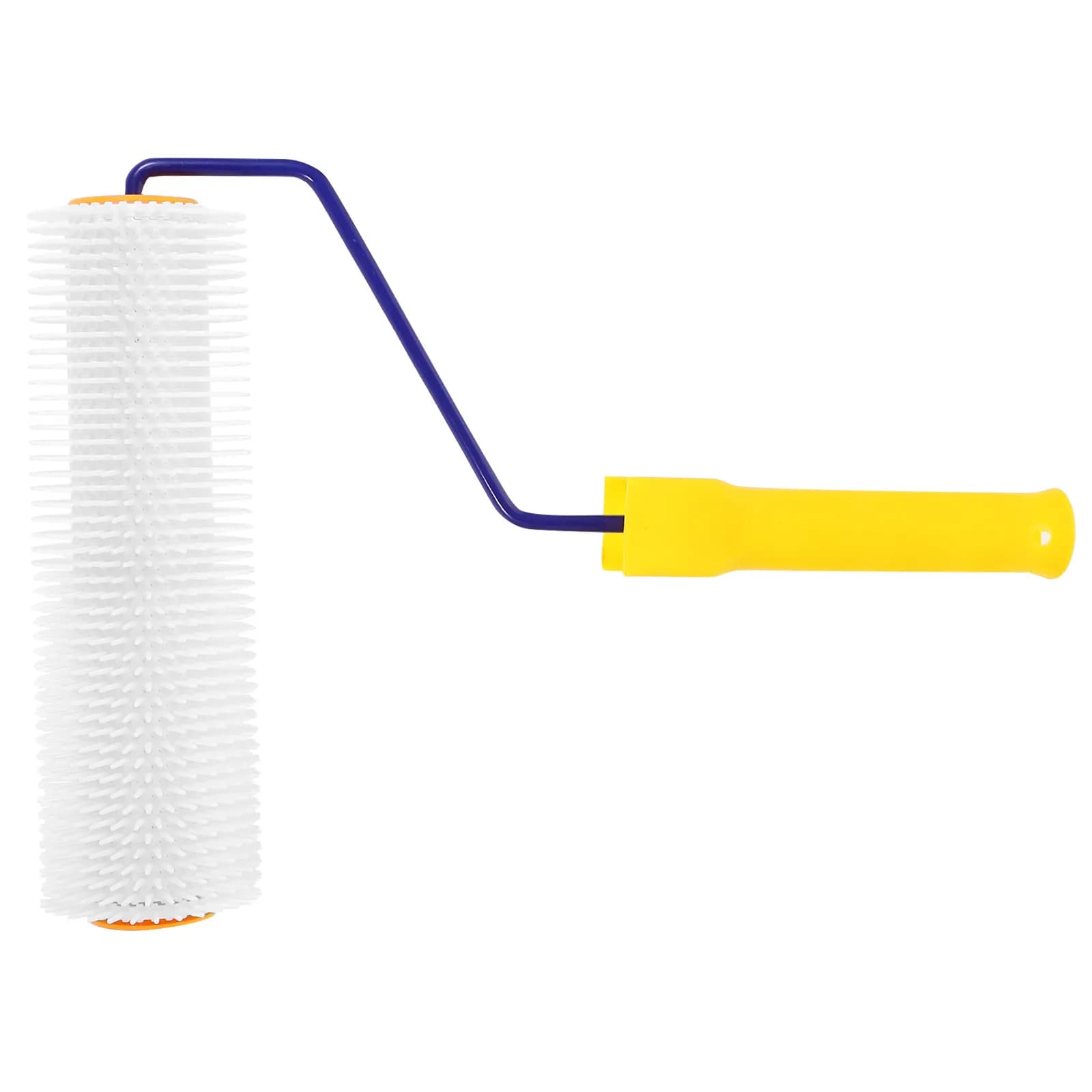 Rullo per Pavimenti con Punte per Applicazione di Vernice Epossidica, Manico Ergonomico, Rullo per Aerazione Anti-Perdita di Fibre, Senza Pelucchi