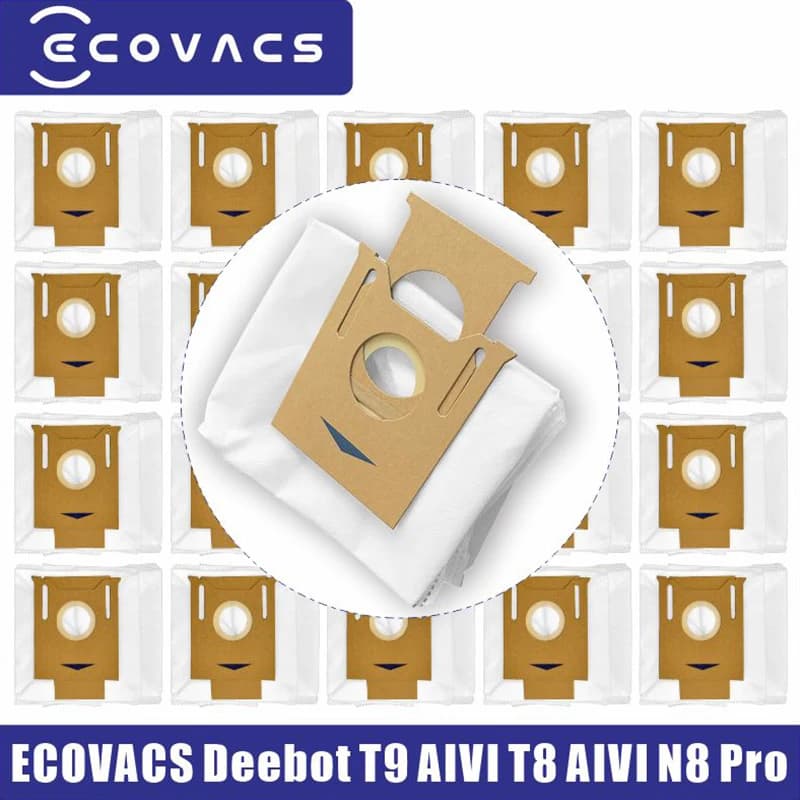 Dust Bag For Ecovacs DEEBOT T9 AIVI OZMO T8 AIVI T8 Max T8 Series N8 Pro Plus N8 Pro Accessories Robot Vacuum Spare Parts
