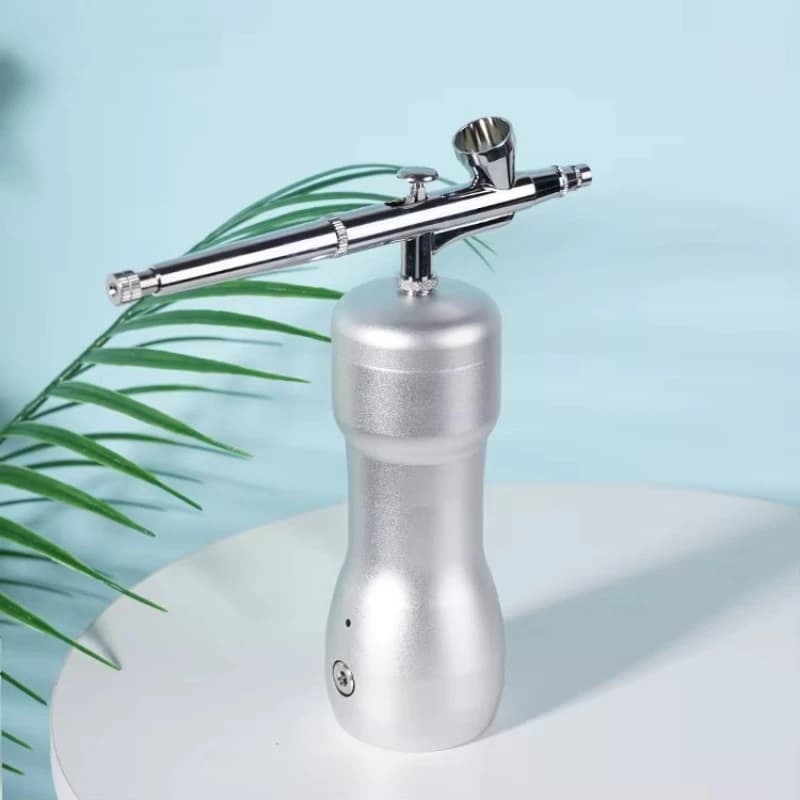 Nuovo Set Aerografo per Trucco, Kit Mini Aerografo per Makeup, Nail Art e Pittura