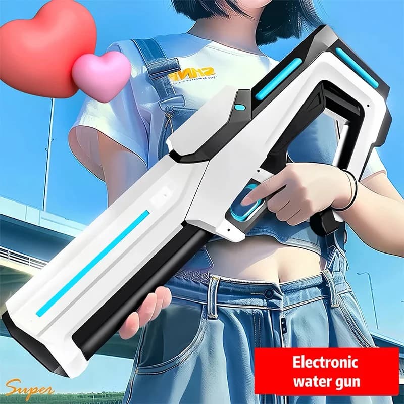 Electric Water Guns for Adults Powerful Water Spray Automatic Water Suction Blasters Summer Outdoor Beach Toy for Kids Gift for Kids