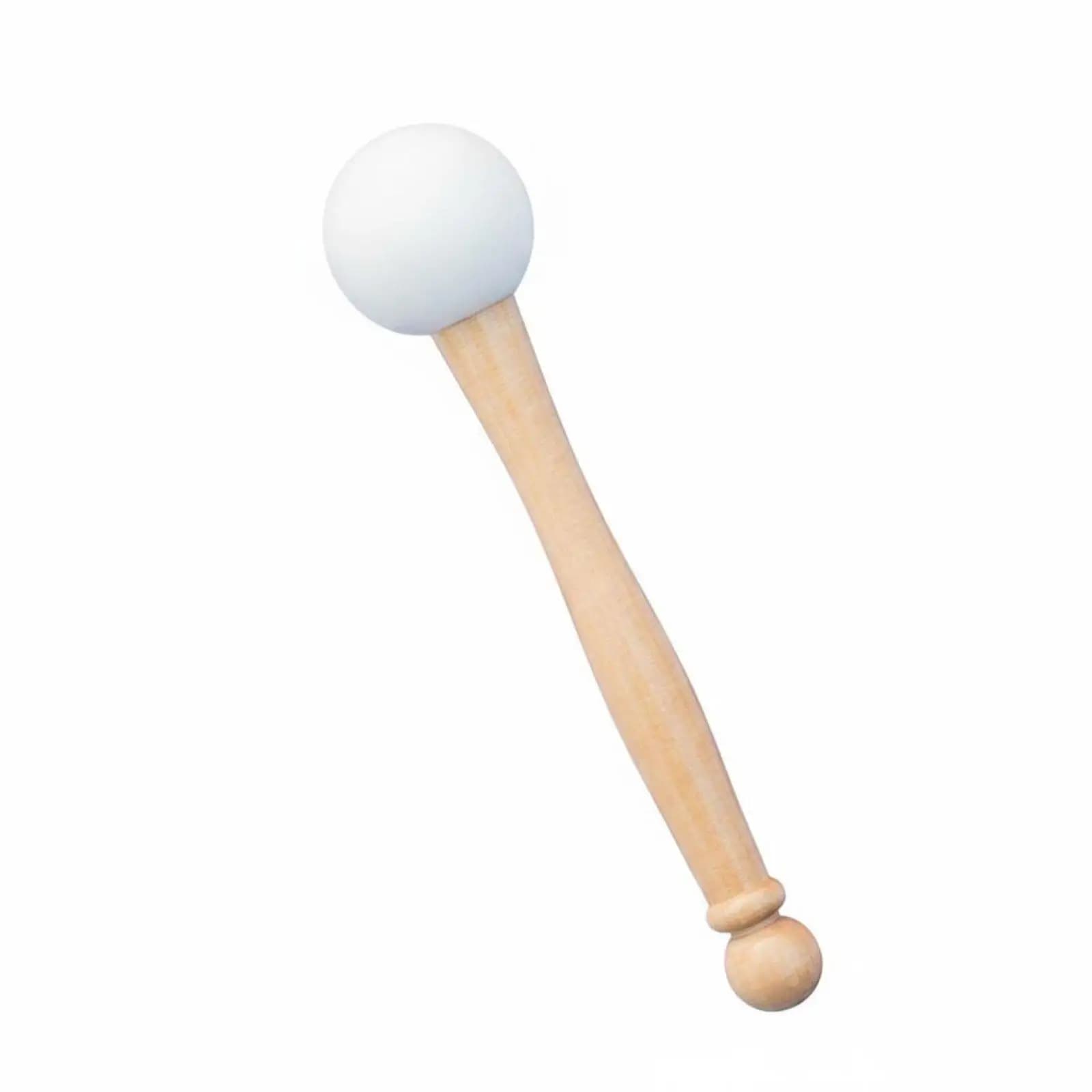 Soft Head Rubber Mallet Singing Bowl Beater Percussion Instrument for Crystal Bowl and Himalayan Bowls