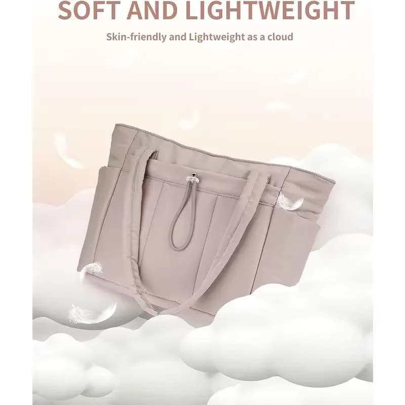 New quilted tote bag, lightweight and durable nylon, convenient for prolonged transport, women's bag/body bag, versatile travel bag