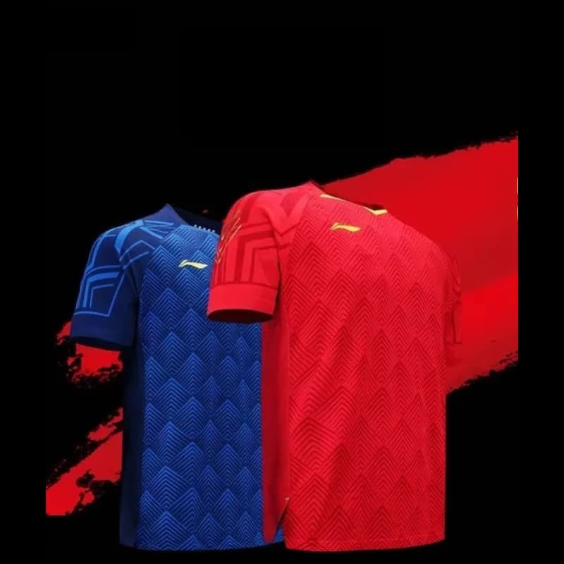 2026 New Badminton Sportswear Table Tennis Short-sleeved Limited Edition Competition Suit Breathable Sweat-absorbent Top T-shirt