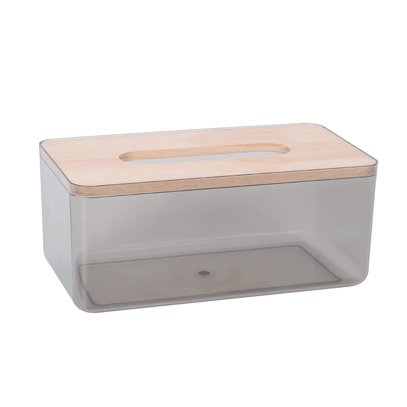Dispenser per Asciugamani di Carta, Porta Fazzoletti in Legno, Contenitore per Carta Igienica da Bagno, Scatola Porta Tovaglioli per Casa